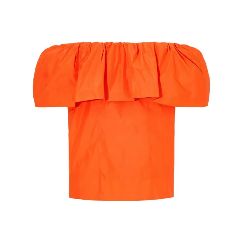 COS T Shirts Women's Orange-0