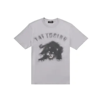Ed Hardy SS25 T Shirt Men's Light Smoke Gray