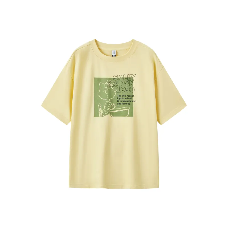 Snoopy X SEM/R T Shirts Women's-9