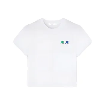 Maison Kitsune Crop Tops Women's White