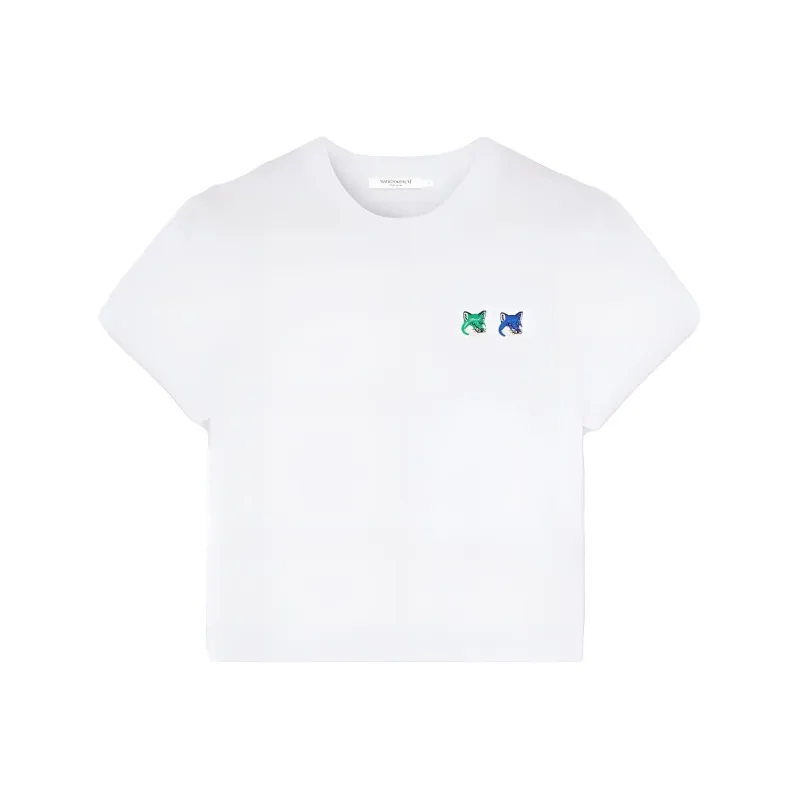 Maison Kitsune Crop Tops Women's White-0