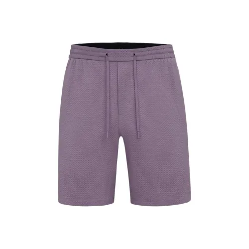 Lululemon Sports Shorts Men Purple Gray
