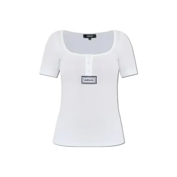 VERSACE Ribbed Lingerie Top