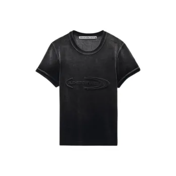 Alexander Wang Baby Tee Washed Nickel