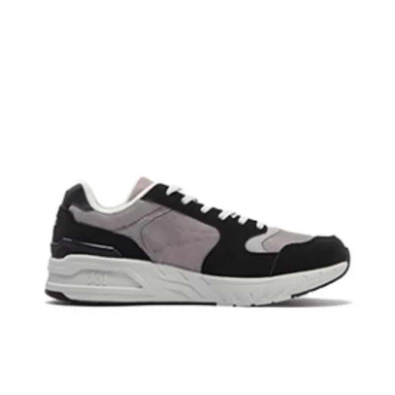 361° Anti Slip Wear Resistant Low Top Casual Shoes Men's Black Gray-1