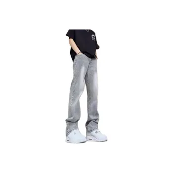 Children Of Huaxia Jeans Unisex Gray