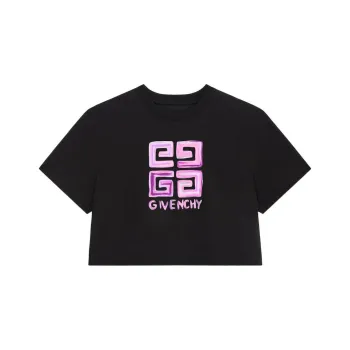 Givenchy Crop Tops Women's Black