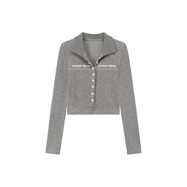 CHUU Straight Long Sleeved T Shirt Women's-2