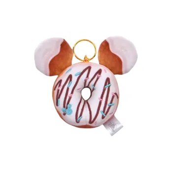 Disney Fabric Bag Charm Bag Accessory Unisex Brown