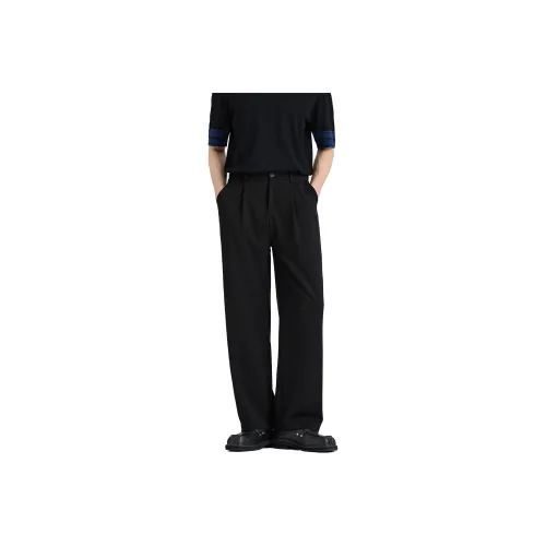 WILD LEADER Suit Trouser Unisex Black