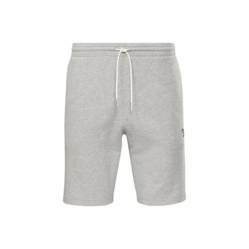 Reebok Sports Shorts Men Medium Heather Gray
