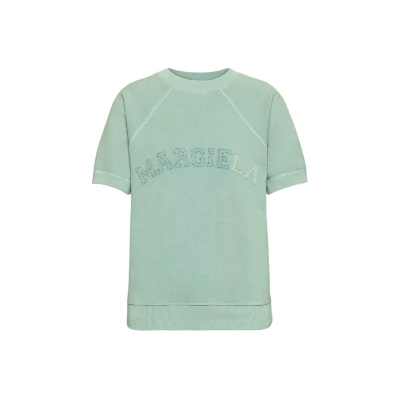 MM6 Maison Margiela Logo print Cotton Sweatshirt-0