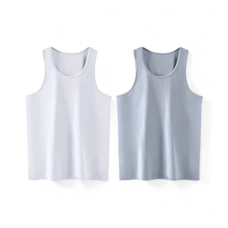 H YXIANG Tank Top Men's Combo Set-22