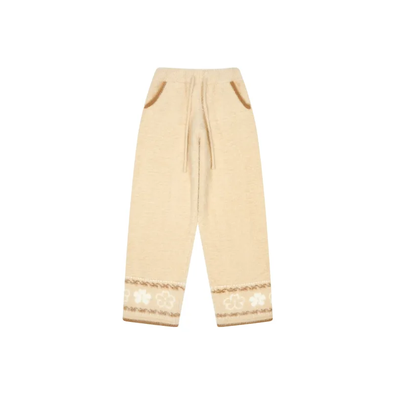 MostwantedLab MostwantedLab Vintage Flower Casual Pants Unisex-0