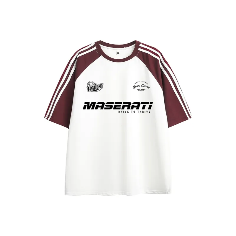 Maserati Raglan Sleeve T Shirt Unisex-4