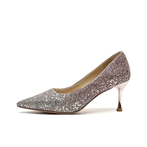 FIVE PLUS Slim Heel High Heels 7.5cm Women's