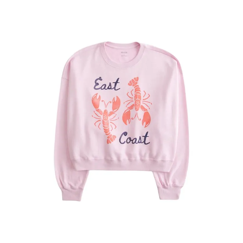 Hollister T-Shirt Women's Peach Red-0