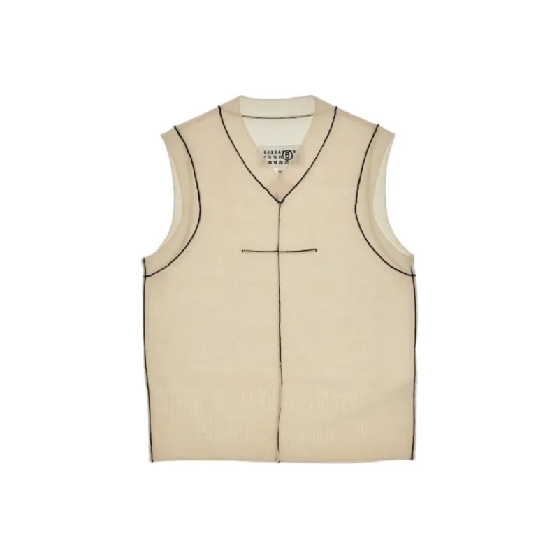 MM6 Maison Margiela Tank Top Women's Light Umber-0