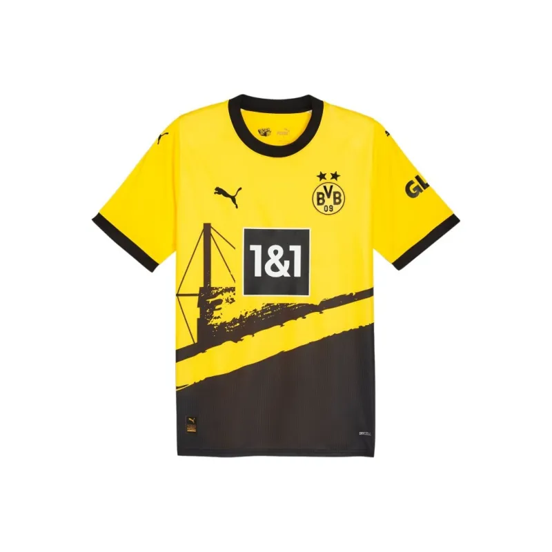 PUMA Soccer Jersey Men's Electronic Yellow-0