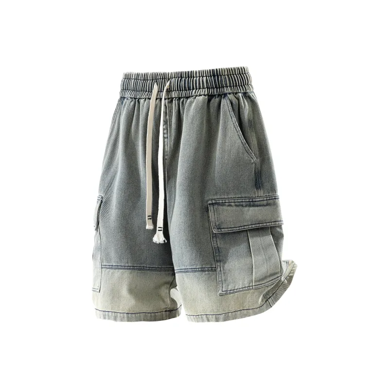 HOZZS Denim Shorts Unisex-6