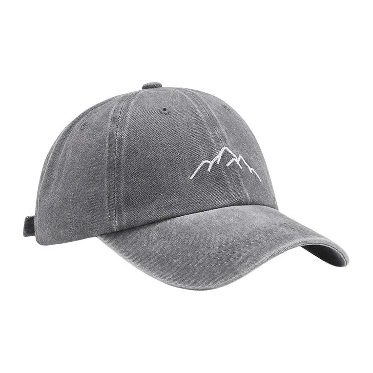 NIUMJ Cotton Baseball Caps Unisex Black/Royal Blue/Navy Blue/Burgundy/Khaki/Smoke Gray-6