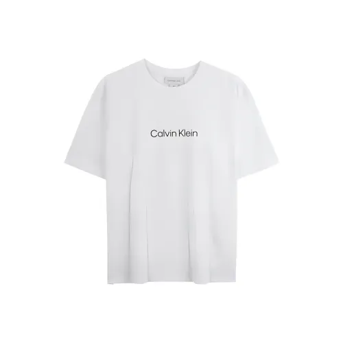 CALVIN KLEIN T Crop Women's White