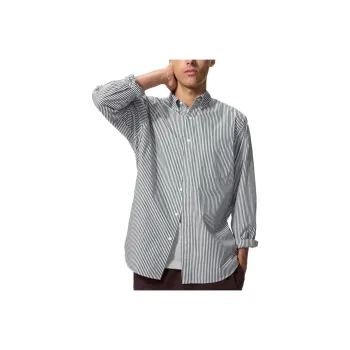 UNIQLO Shirts Unisex Dark Green
