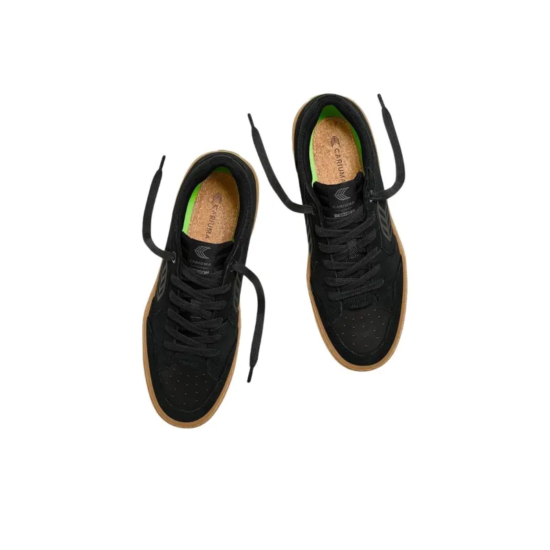 CARIUMA VALLELY PRO Low Top Skateboard Shoes Men's Black-1