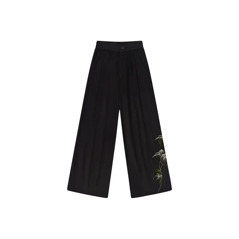CNEW Draped Straight Fit Pants Unisex-0
