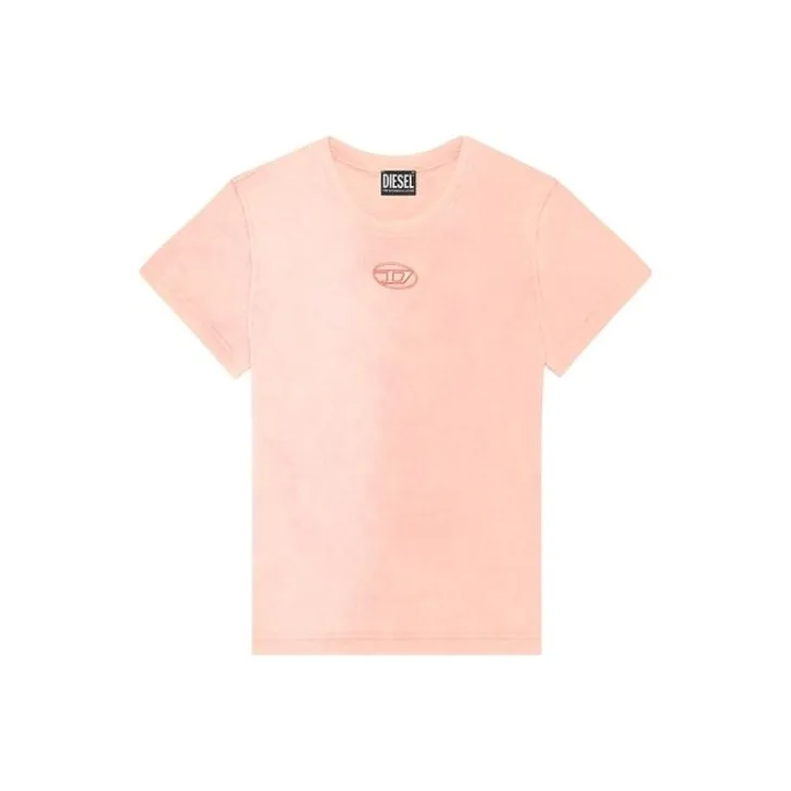 DIESEL SS23 T Shirt Women's Coral-0