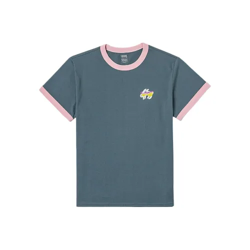 Vans T Shirts Women's Gray Blue