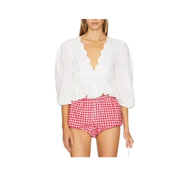 FOR LOVE & LEMONS T Shirt Women's White-0
