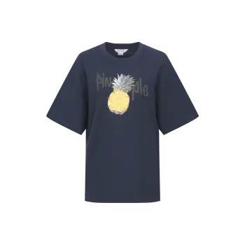 URBAN REVIVO T Shirt Women's Ink Blue