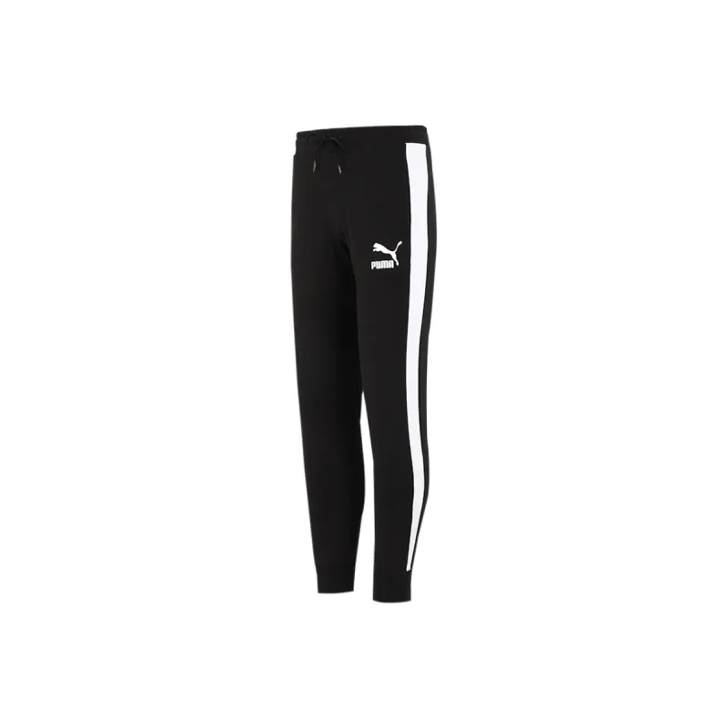 PUMA Knitted Sports Pants Men's Black-0