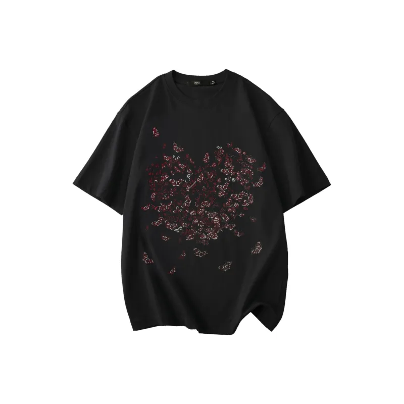 Pin Li T Shirts Men Black-0