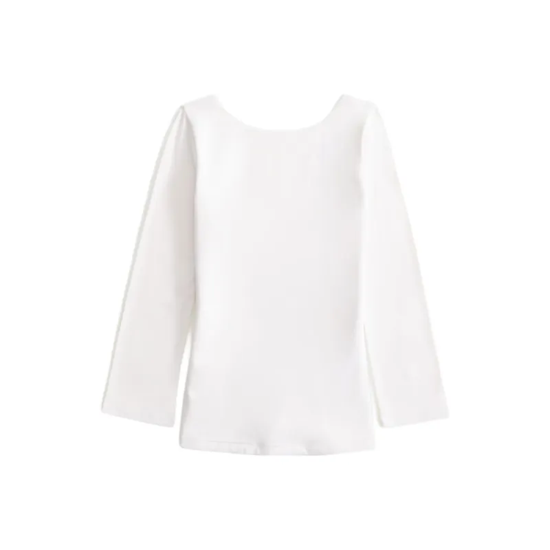 Abercrombie＆Fitch T-Shirt Women's Cream-0