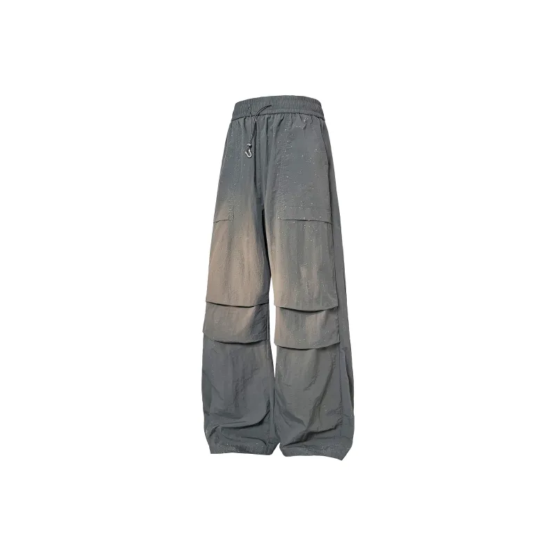 FONDLOOK Casual Pants Unisex Black-14