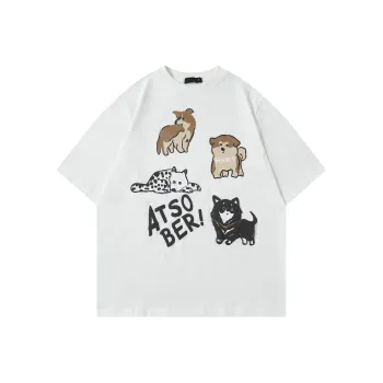 VINMUK Drop Shoulder Sleeve T Shirt Unisex
