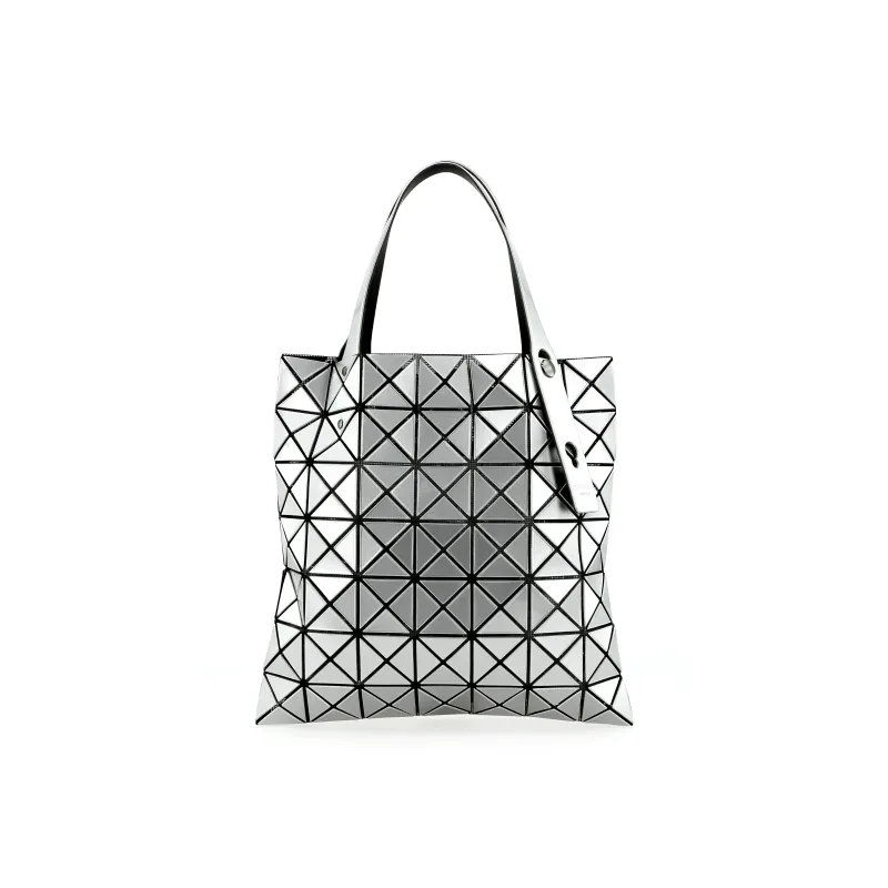 ISSEY MIYAKE Prism PVC Tote Bag Shopping Bag Handbag Shoulder Bag Regular Women's Silver-1