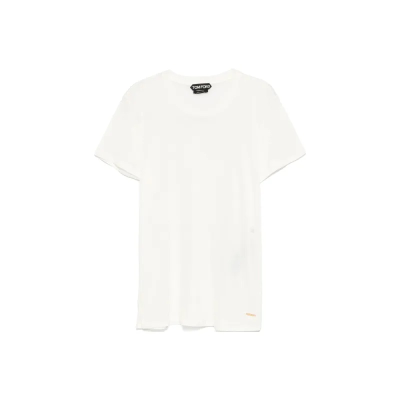 TOM FORD Slub Cotton T shirt-0