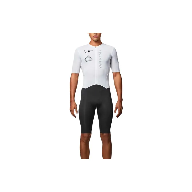 DECATHLON Cycling Clothing Men's Smoky Black/Snow-0