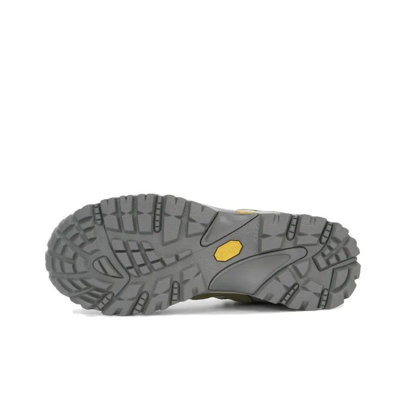 THE NORTH FACE Sierra Anti Slip Wear Resistant Mid Top Hiking Shoes Unisex Beige Gray Green-4