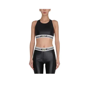 MSGM Logo underband Sports Bra