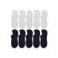 10-Pack (White 5+Navy Blue 5)