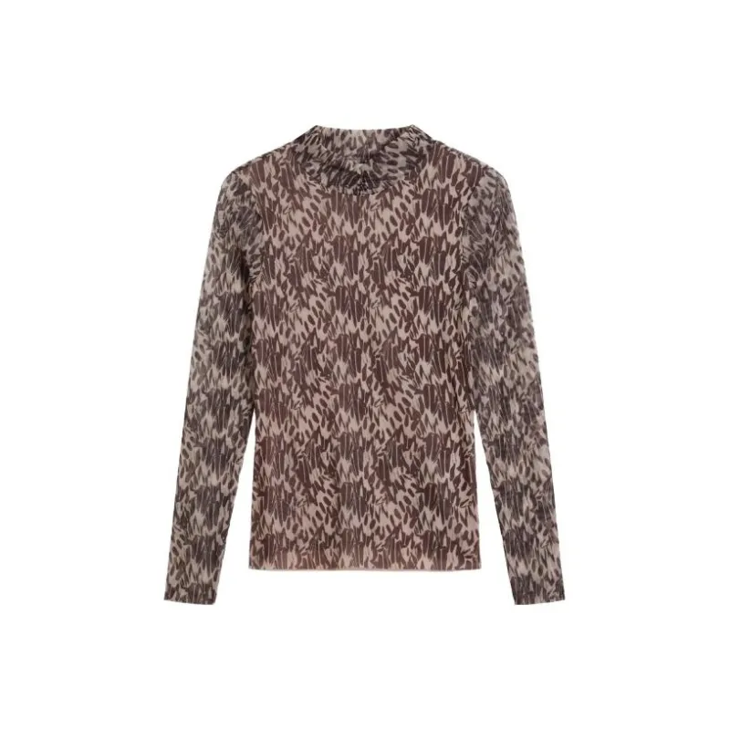 Ted Baker Jumila Sheer Patterned Top-0