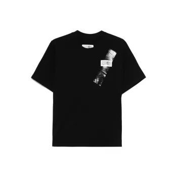MM6 Maison Margiela T Shirt 'Black'