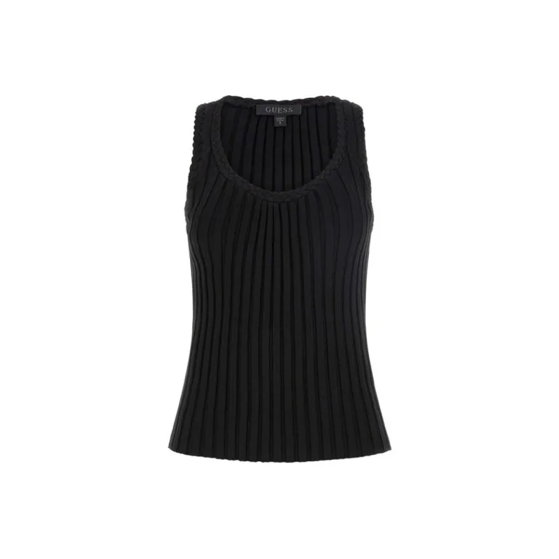 GUESS Tank Tops Women's Black-0