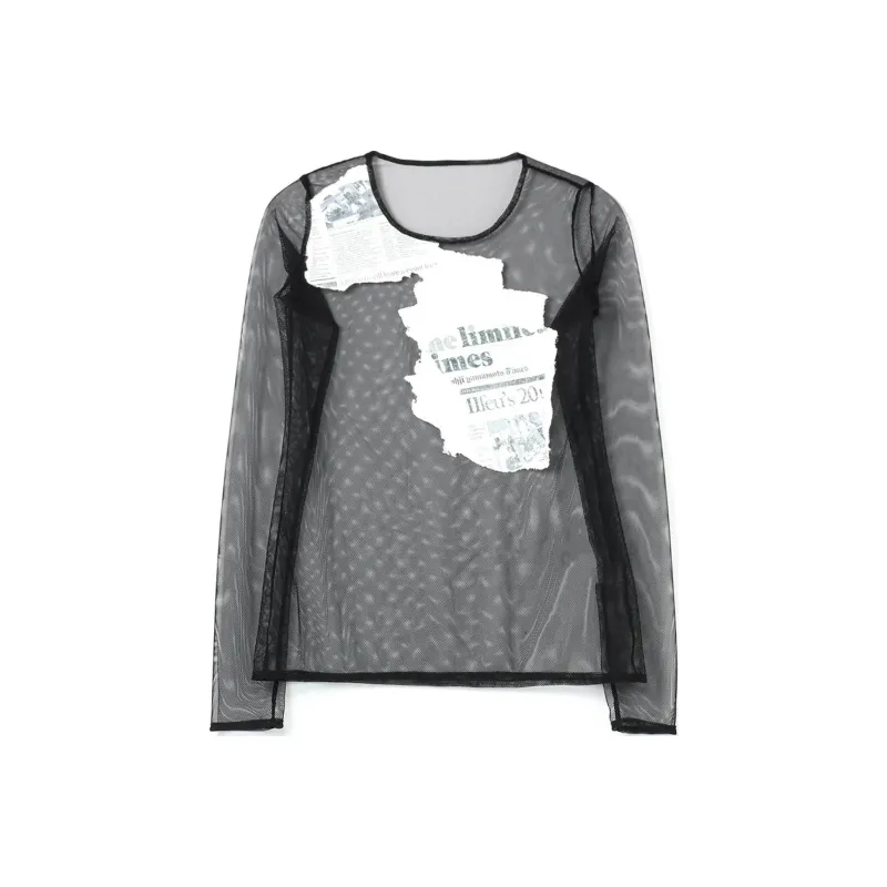 Yohji Yamamoto Regular T Shirt Women's Black-0