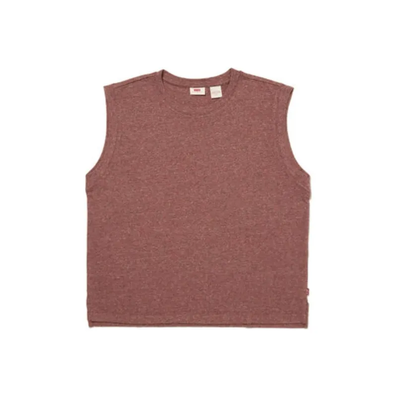 Levis Tank Tops Women's Red-0