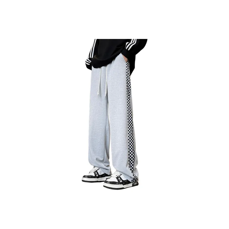 Nuthink Casual Pants Unisex Apricot-5